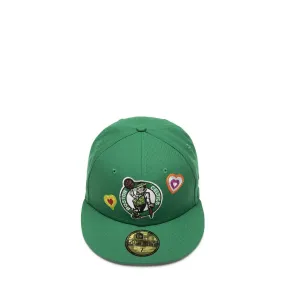 59FIFTY BOSTON CELTICS CHAIN STITCH HEART FITTED CAP