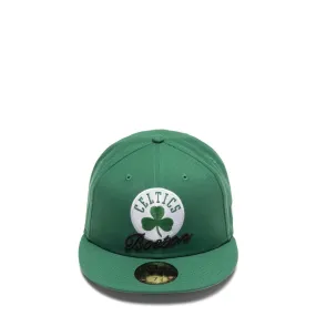 59FIFTY BOSTON CELTICS DUAL LOGO FITTED CAP