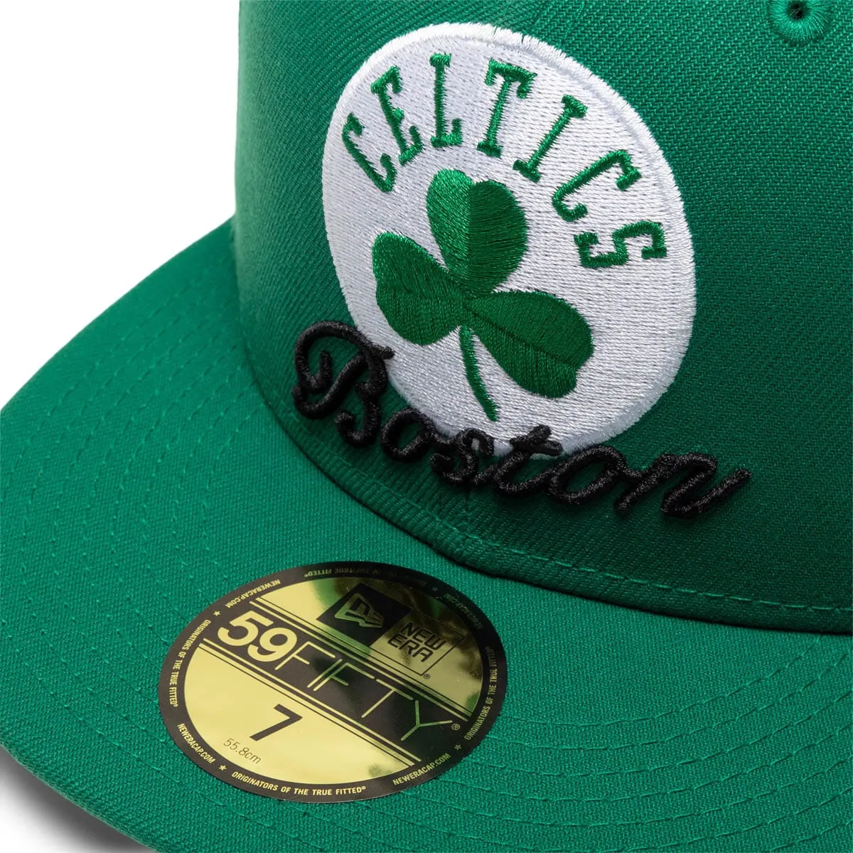 59FIFTY BOSTON CELTICS DUAL LOGO FITTED CAP