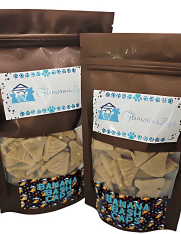 Banana Bash Caps Dog Treats From Glamorous Pups