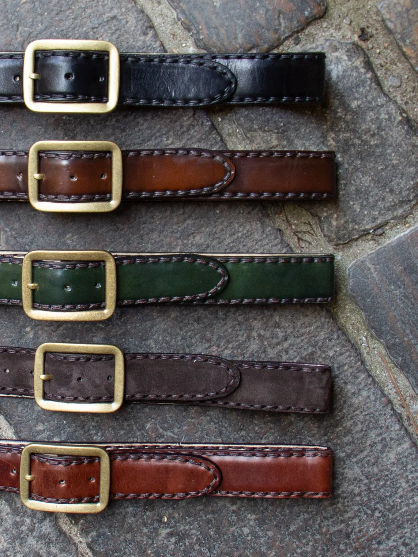 Bright Shoemakers, Gunslinger Belt, Cognac High Shine