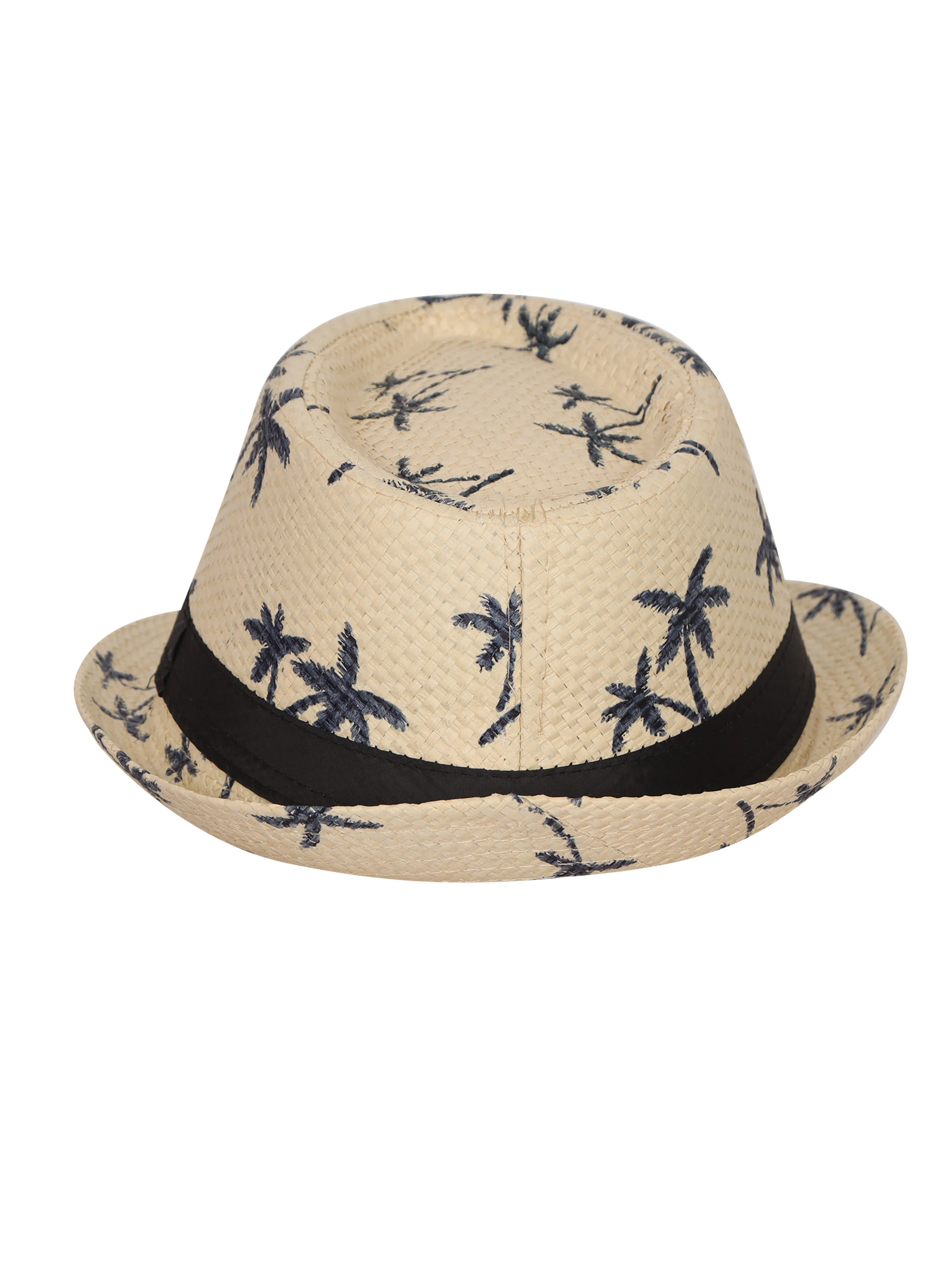 FabSeasons Printed Beach Fedora Hat / cap for Men & Women