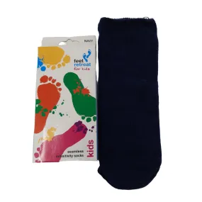 Feet Retreat Ankle Sock for Kids Navy Children's Socks