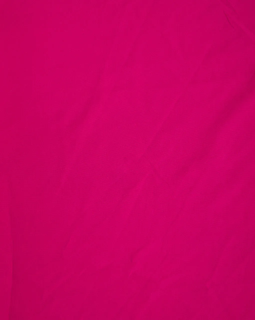 Fuchsia Plain Crepe Fabric