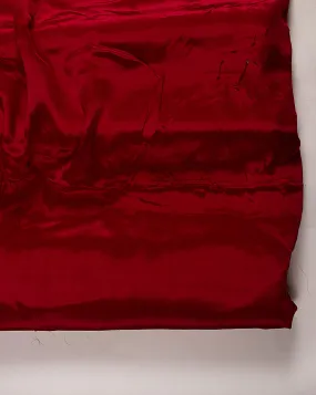 Maroon Plain Viscose Crepe Fabric