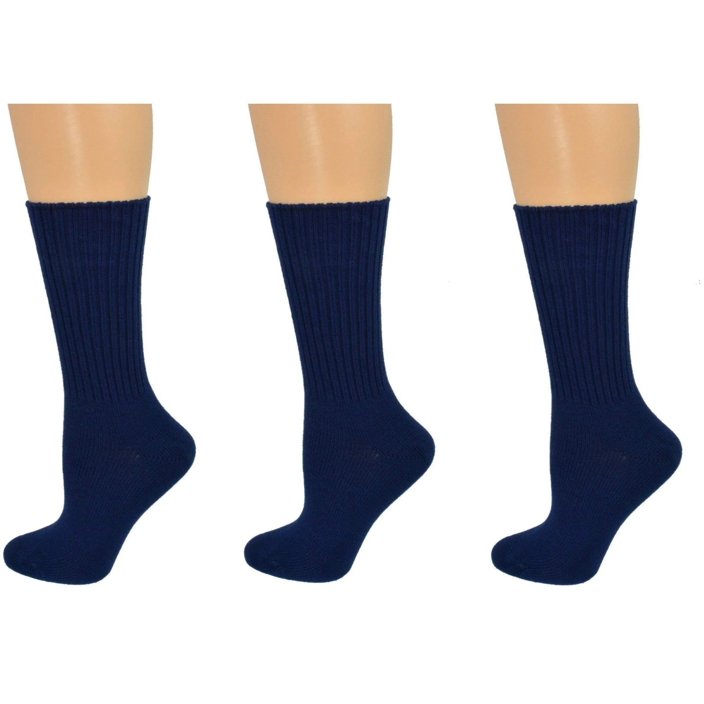 Organic Cotton Crew Socks for Kids, Women & Men