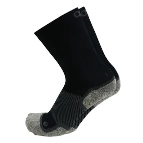 OS1st Wide Wellness Performance Crew Socks (Black)