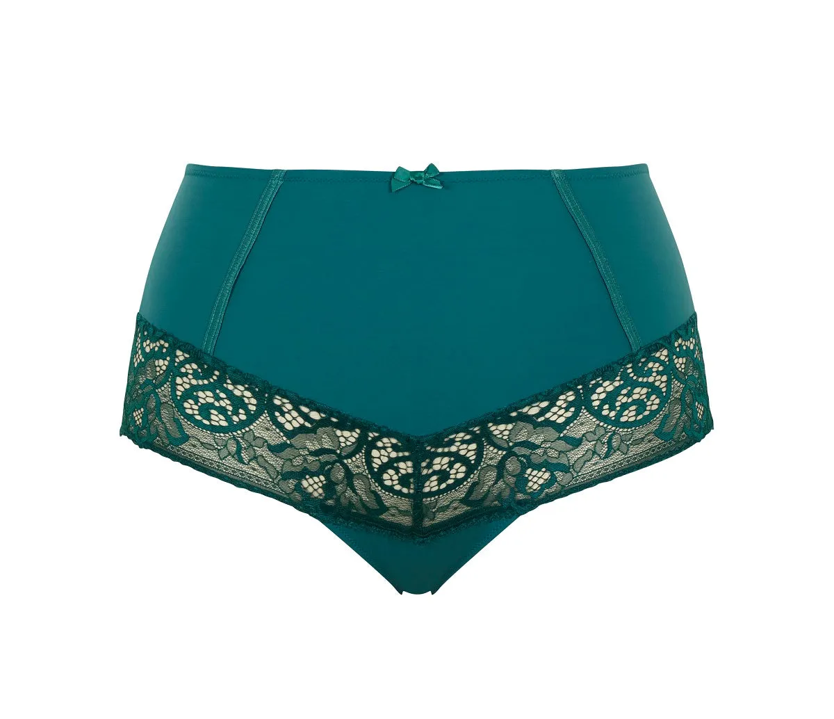 Panache Sculptresse Estel Emerald Green High Waist Brief Panty 9684