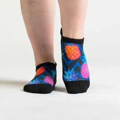 Pineapple Party Ankle Diabetic Socks