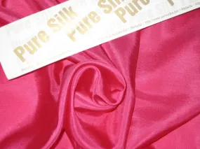 RICH Hot Pink COLOUR PLAIN HABOTAI SILK 54&quot;