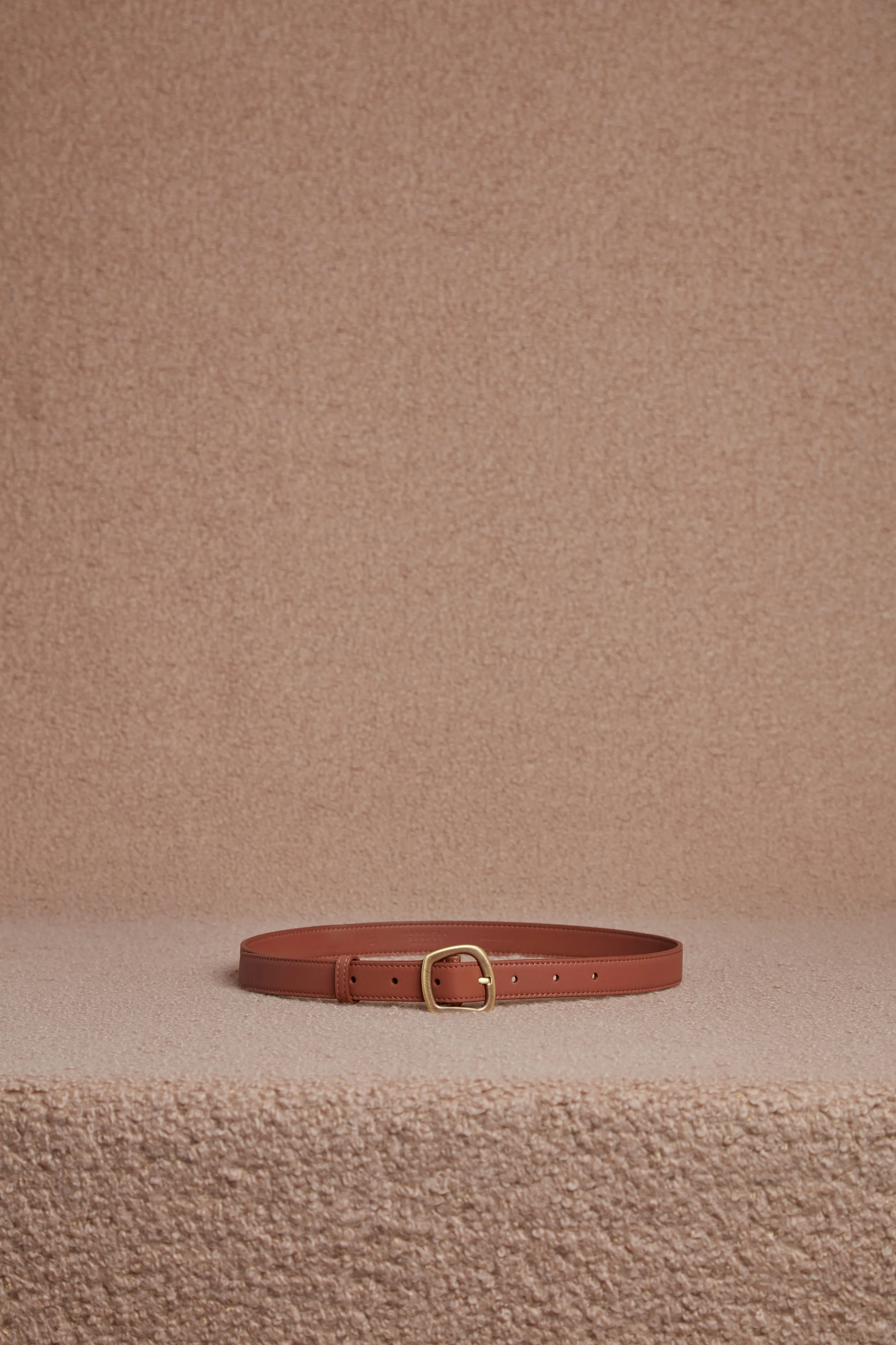 Small Simone Belt in Cognac Leather