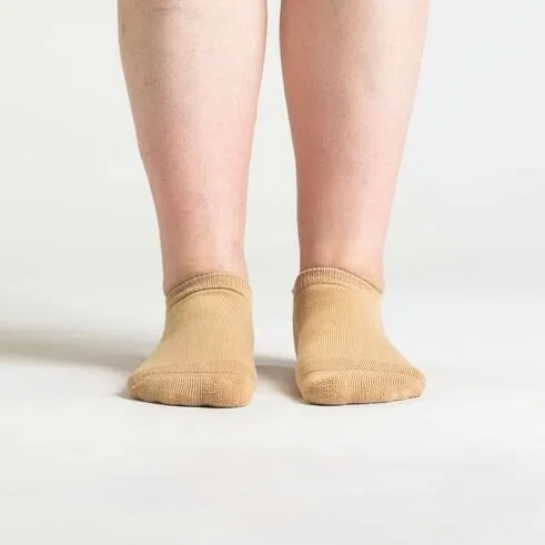 Tan Ankle Socks