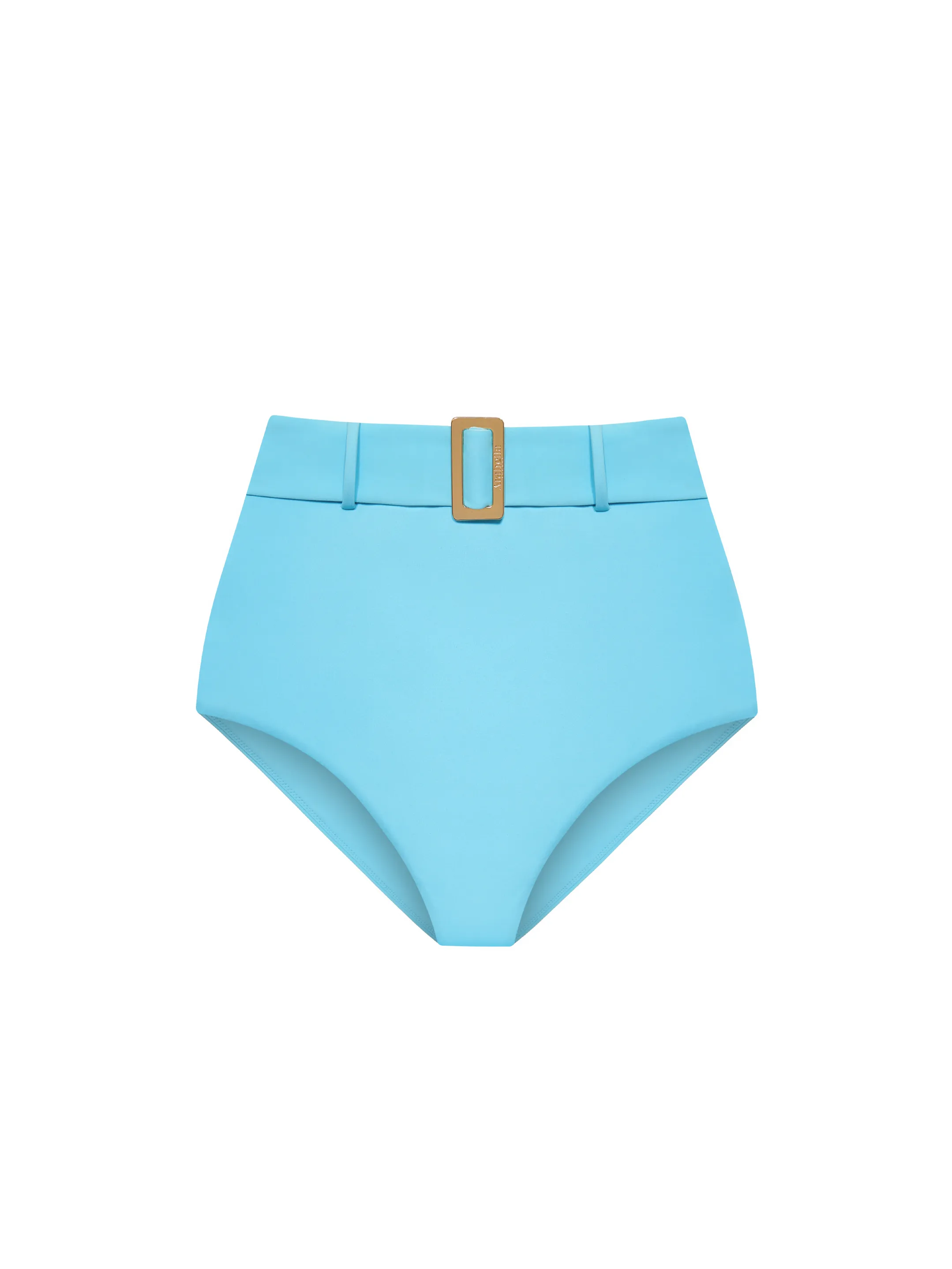 The Belted Brief - Aqua