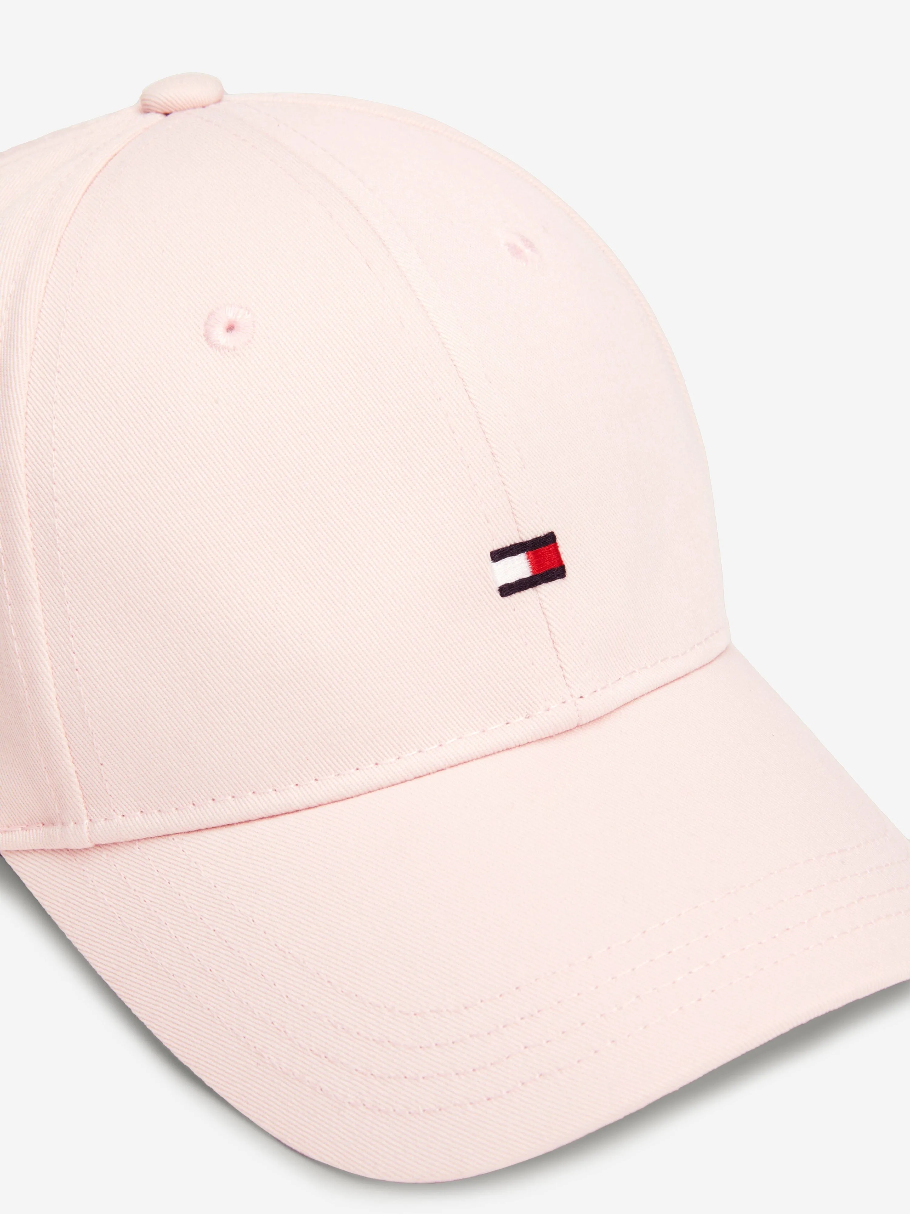 Tommy Hilfiger Girls Small Flag Logo Cap in Pink