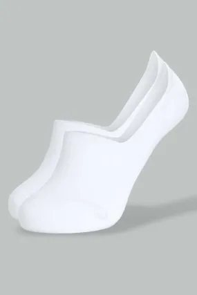 White Invisible Socks