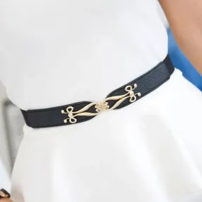 Women's classic skinny Belt